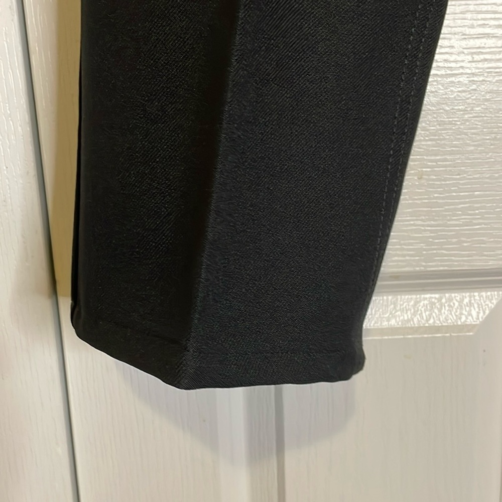WRANGLER Straight Leg Polyester Trousers 82BK, Men’s W38 L29, Black - Picture 3 of 6